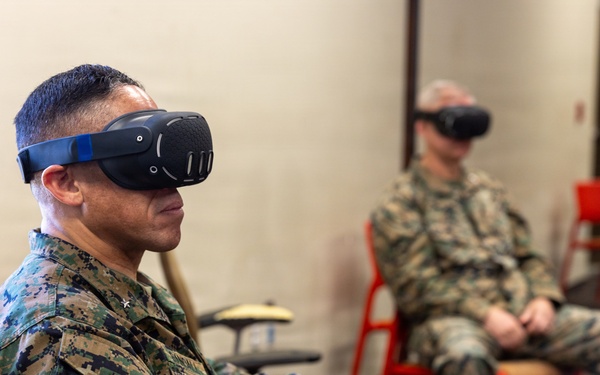 1st MLG Marines Test Virtual Reality Demonstration Technology