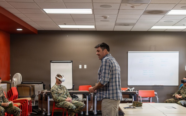 1st MLG Marines Test Virtual Reality Demonstration Technology