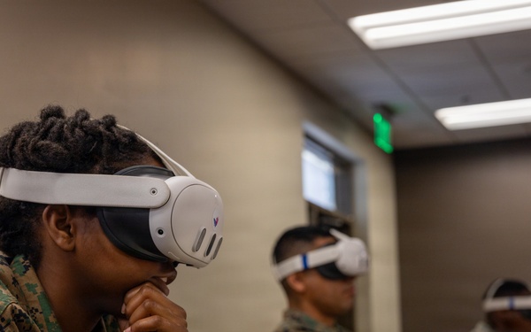 1st MLG Marines Test Virtual Reality Demonstration Technology