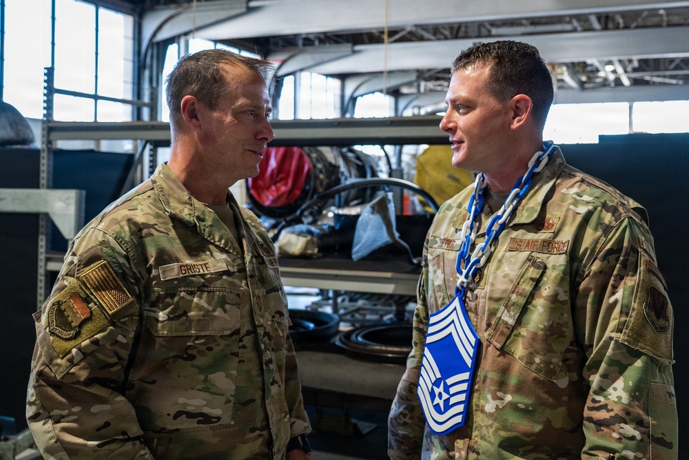 From Busses to Jeeps: Team Shaw Celebrates Air Force's Newest Chiefs