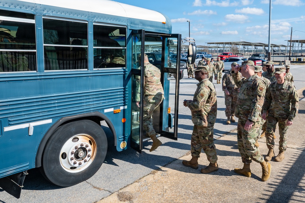 From Busses to Jeeps: Team Shaw Celebrates Air Force's Newest Chiefs