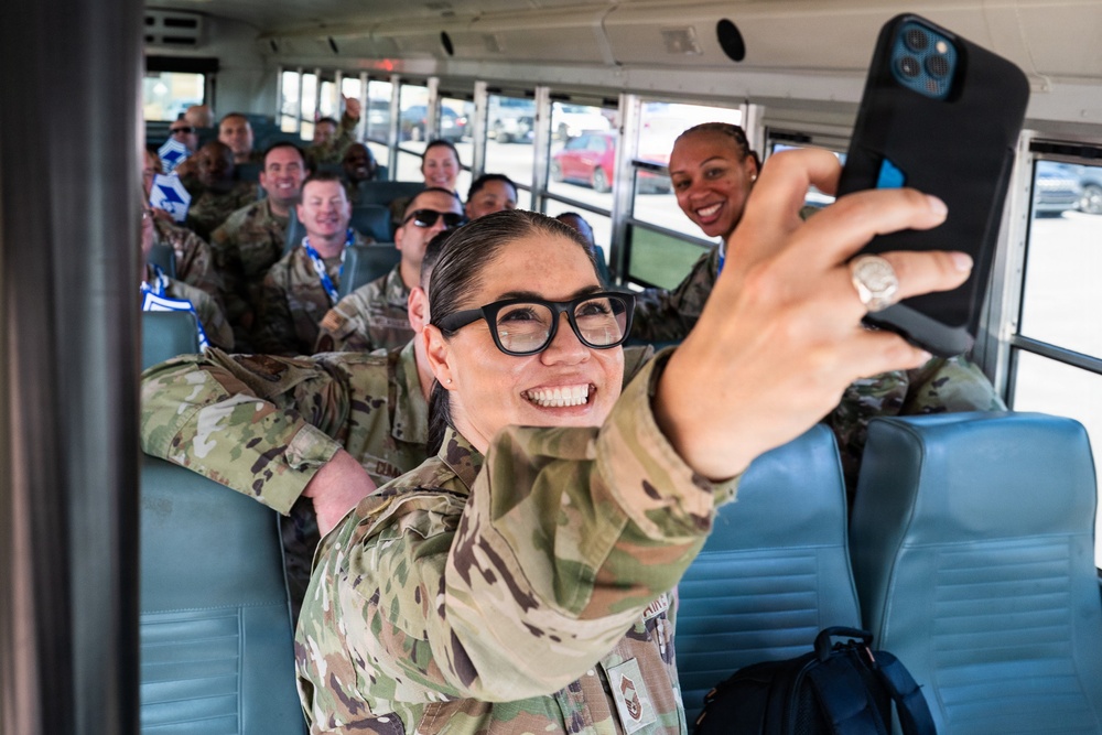 From Busses to Jeeps: Team Shaw Celebrates Air Force's Newest Chiefs