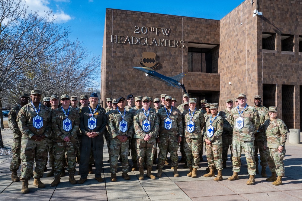 From Busses to Jeeps: Team Shaw Celebrates Air Force's Newest Chiefs
