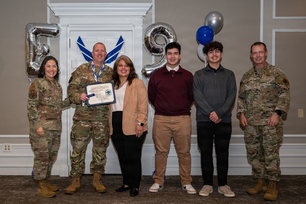 From Busses to Jeeps: Team Shaw Celebrates Air Force's Newest Chiefs