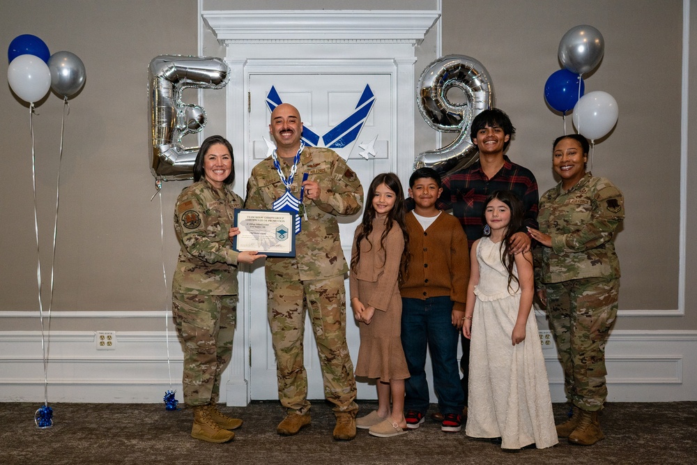 From Busses to Jeeps: Team Shaw Celebrates Air Force's Newest Chiefs