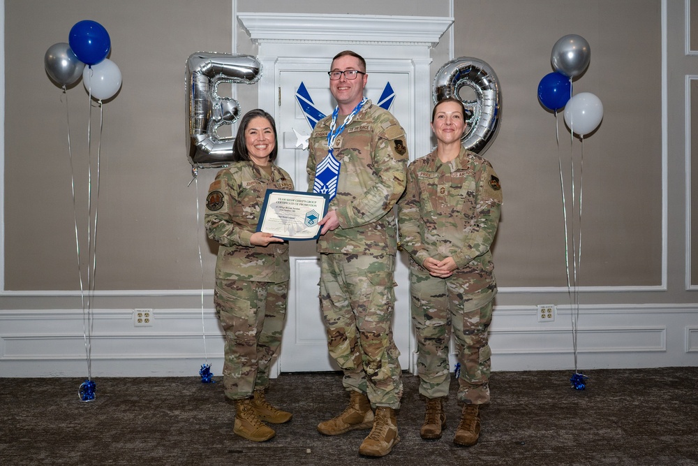 From Busses to Jeeps: Team Shaw Celebrates Air Force's Newest Chiefs