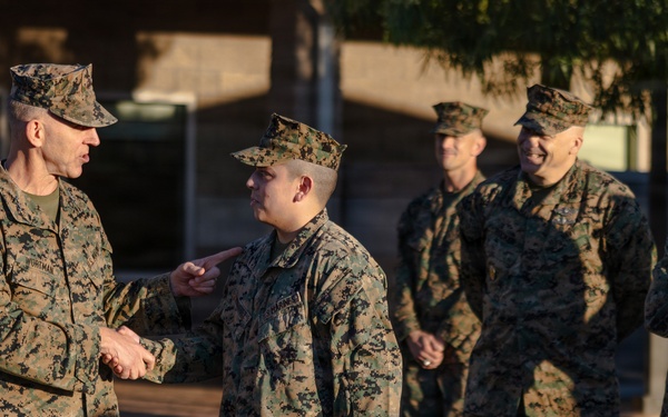 Operation Clean Sweep III: Most Improved; CLR-1 Recieving Recognition