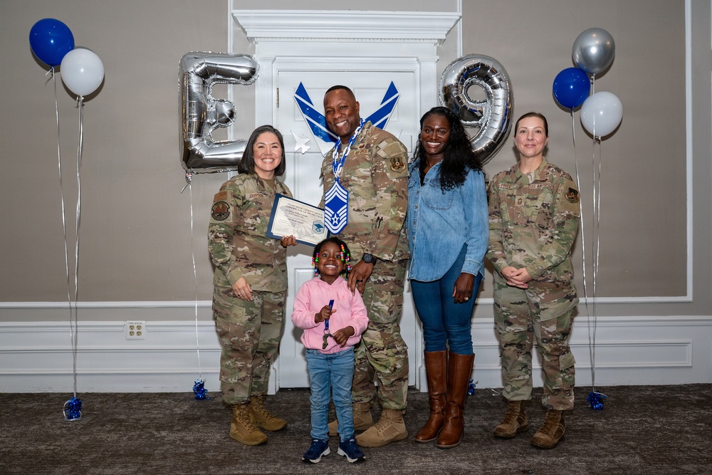 From Busses to Jeeps: Team Shaw Celebrates Air Force's Newest Chiefs