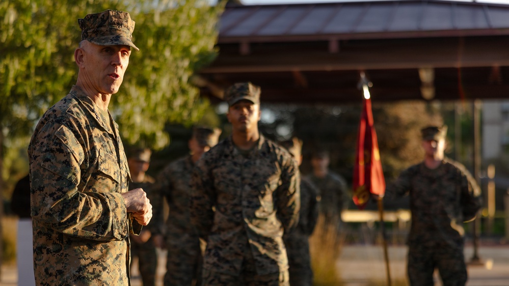 Operation Clean Sweep III: Most Improved; CLR-1 Recieving Recognition