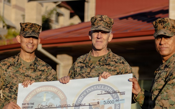 Operation Clean Sweep III: Most Improved; CLR-1 Recieving Recognition