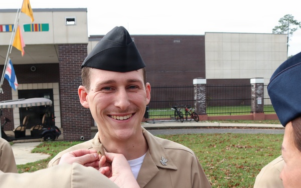 NIOC Pensacola holds January Awards Quarters