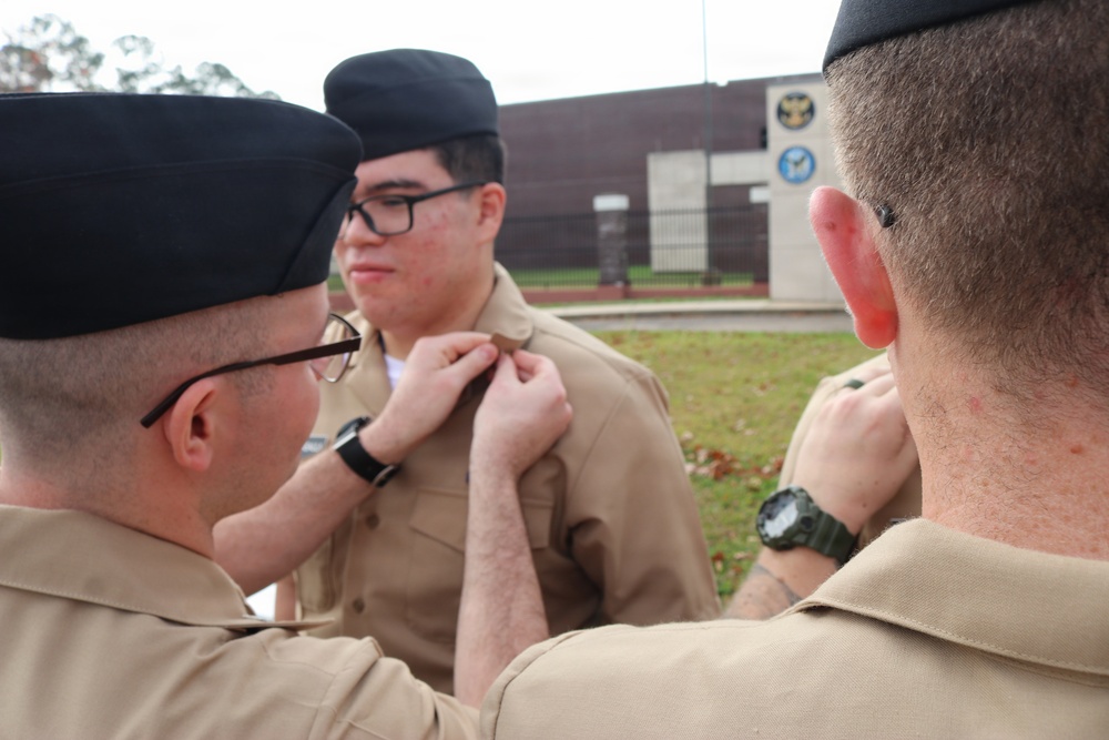 NIOC Pensacola holds January Awards Quarters