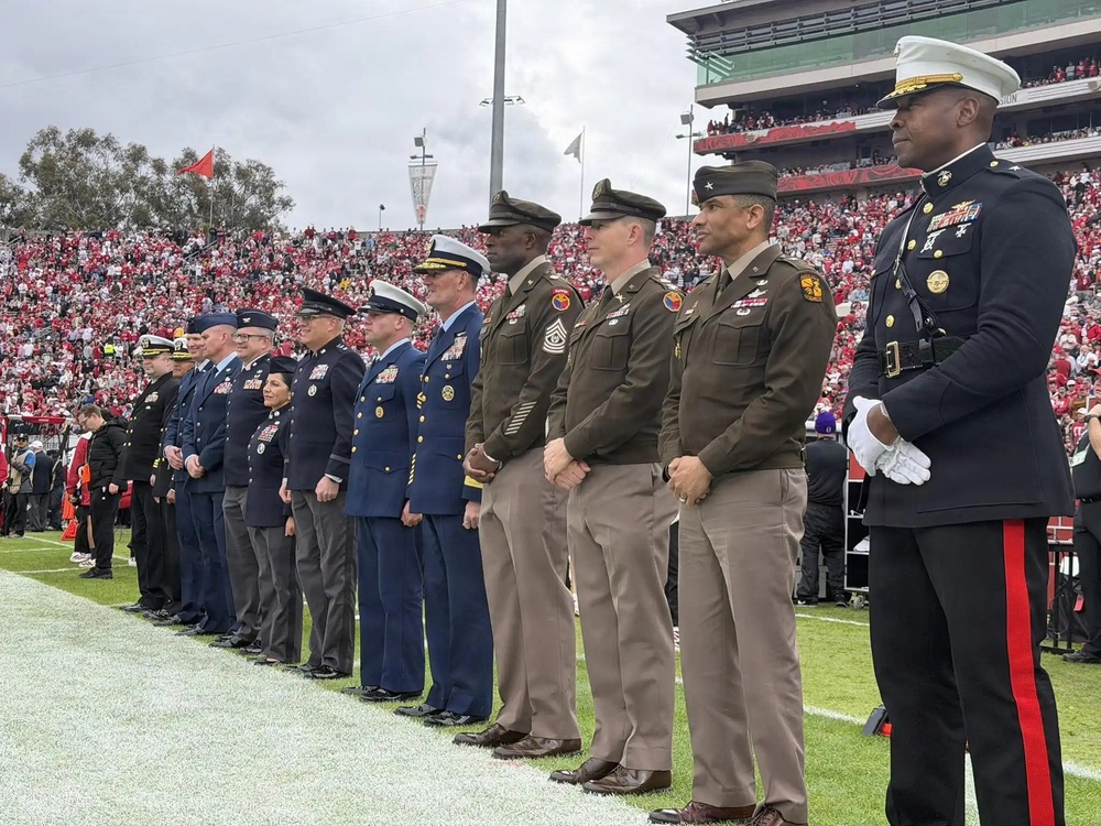 NTC Represents Army at Rose Bowl 2026