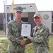 Chief reenlists at NIOC Pensacola