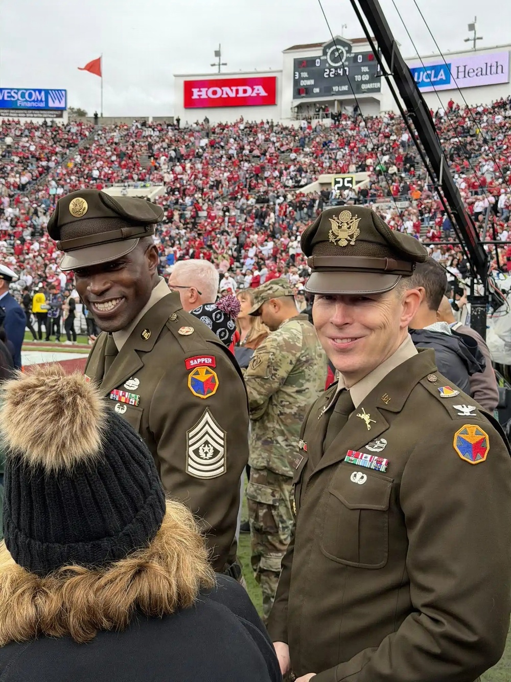 NTC Represents Army at Rose Bowl 2026