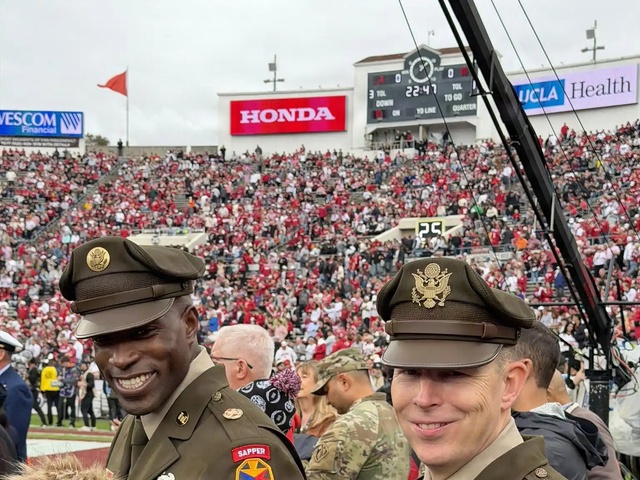 NTC Represents Army at Rose Bowl 2026