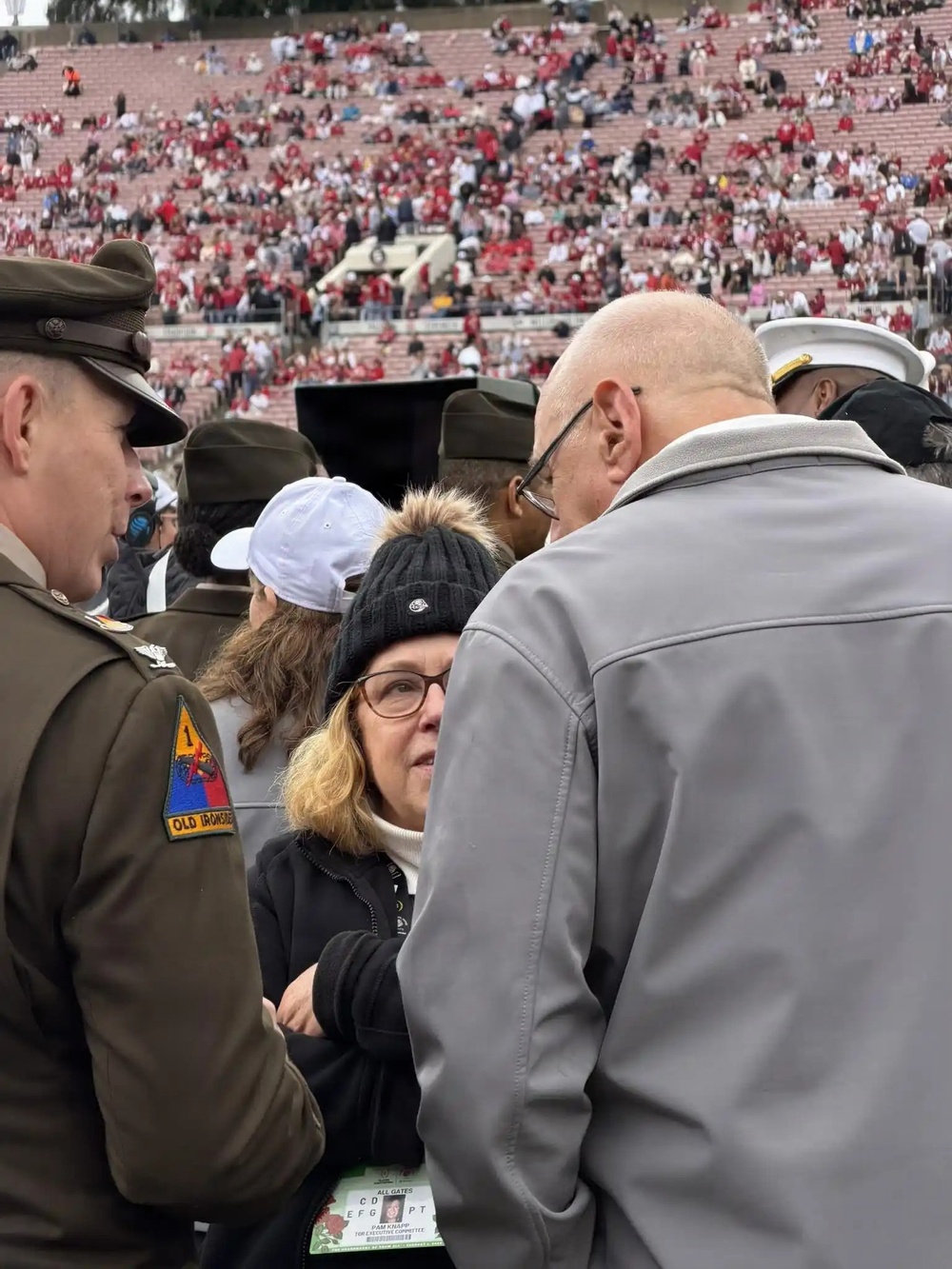 NTC Represents Army at Rose Bowl 2026