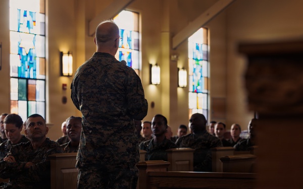 MCB Camp Pendleton Hosts Spiritual Fitness PME