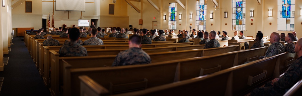 MCB Camp Pendleton Hosts Spiritual Fitness PME