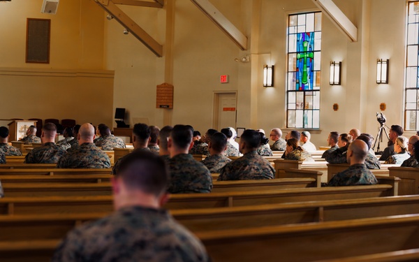 MCB Camp Pendleton Hosts Spiritual Fitness PME