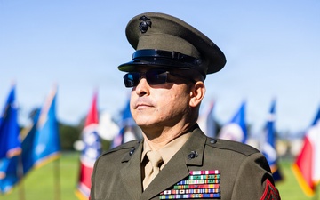 Master Gunnery Sgt. Torres bids farewell to 1st MLG and the Corps
