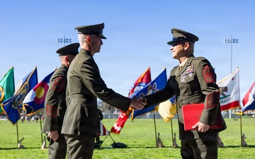 Master Gunnery Sgt. Torres bids farewell to 1st MLG and the Corps