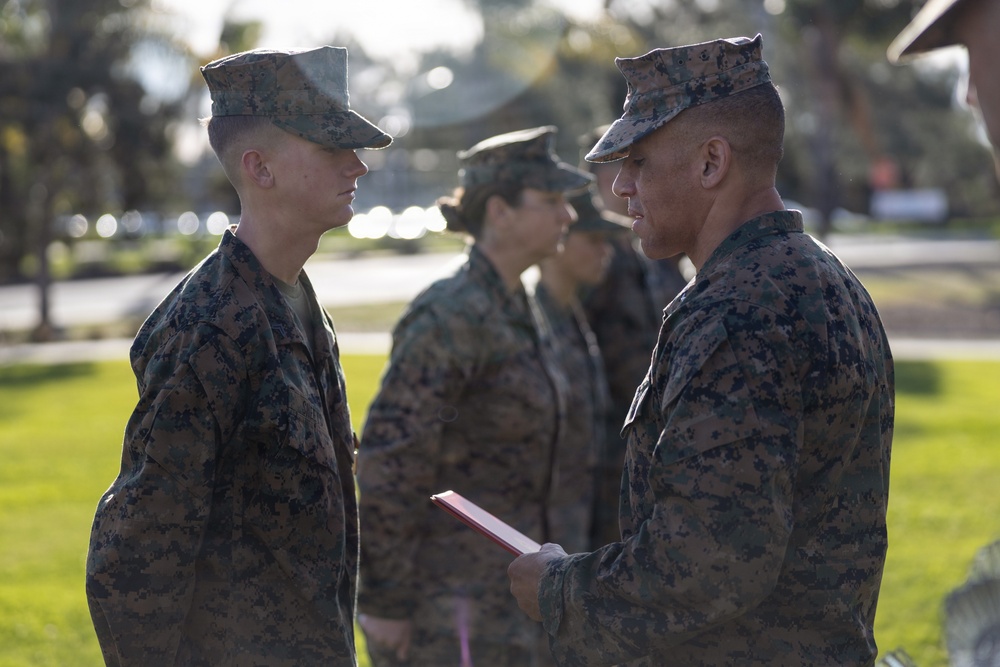 1st MLG CG Presents... Quarterly Award Ceremony