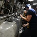 USCGC Polar Star (WAGB 10) main propulsion crew members conduct maintenance during Operation Deep Freeze 2026