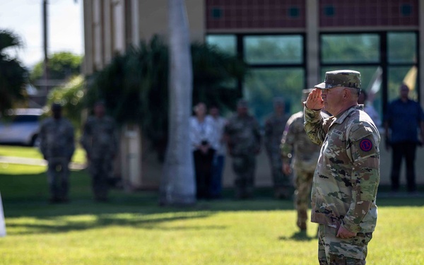 9th Mission Support Command Holds Assumption of Responsibility Ceremony