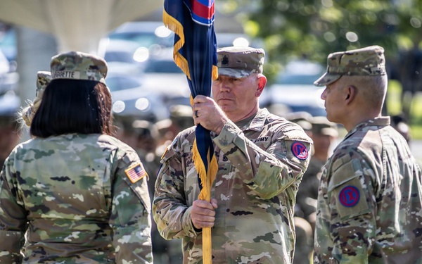 9th Mission Support Command Holds Assumption of Responsibility Ceremony