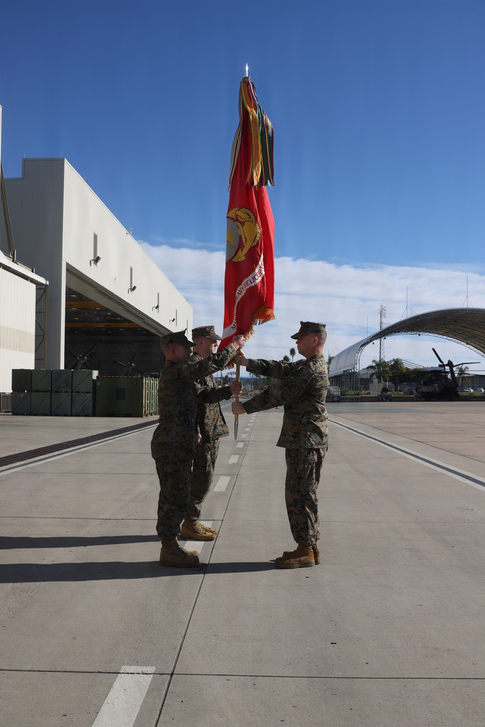 HMH-462 Change of Command
