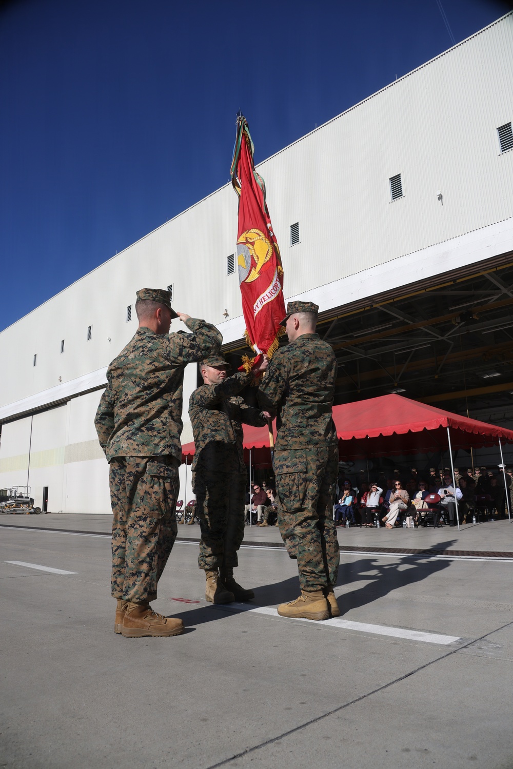 HMH-462 Change of Command