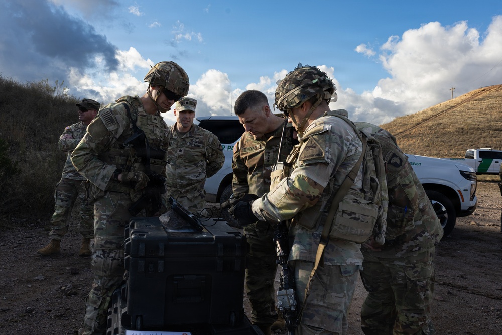 U.S. Army Western Hemisphere Command visits JTF-SB