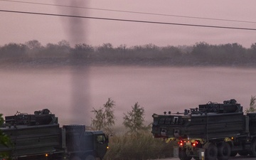 U.S. Army M30 Bridge Erection Boats in the Rio Grande