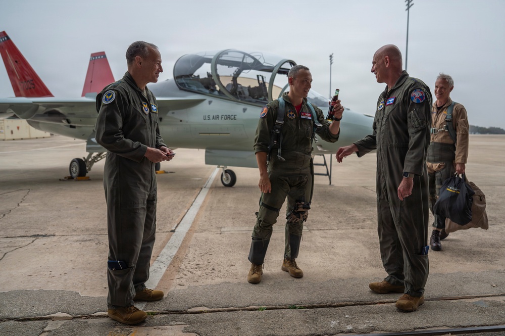AETC holds T-7A Red Hawk official arrival ceremony, Marking New Era in Pilot Training