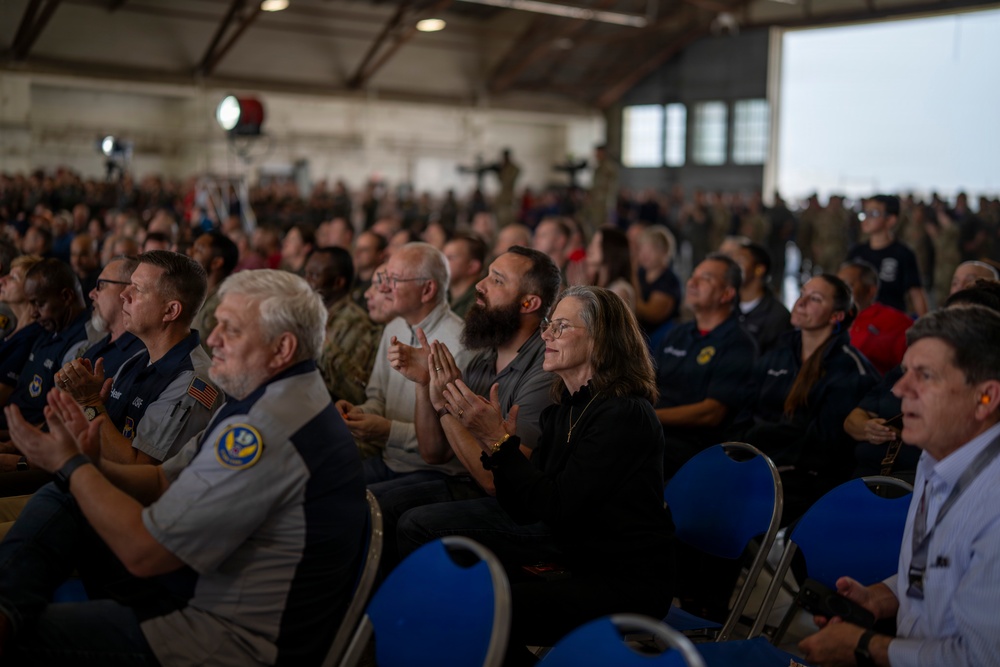 AETC holds T-7A Red Hawk official arrival ceremony, Marking New Era in Pilot Training