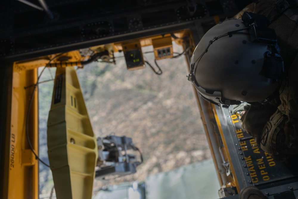 Marines sling load Army Infantry Squad Vehicle