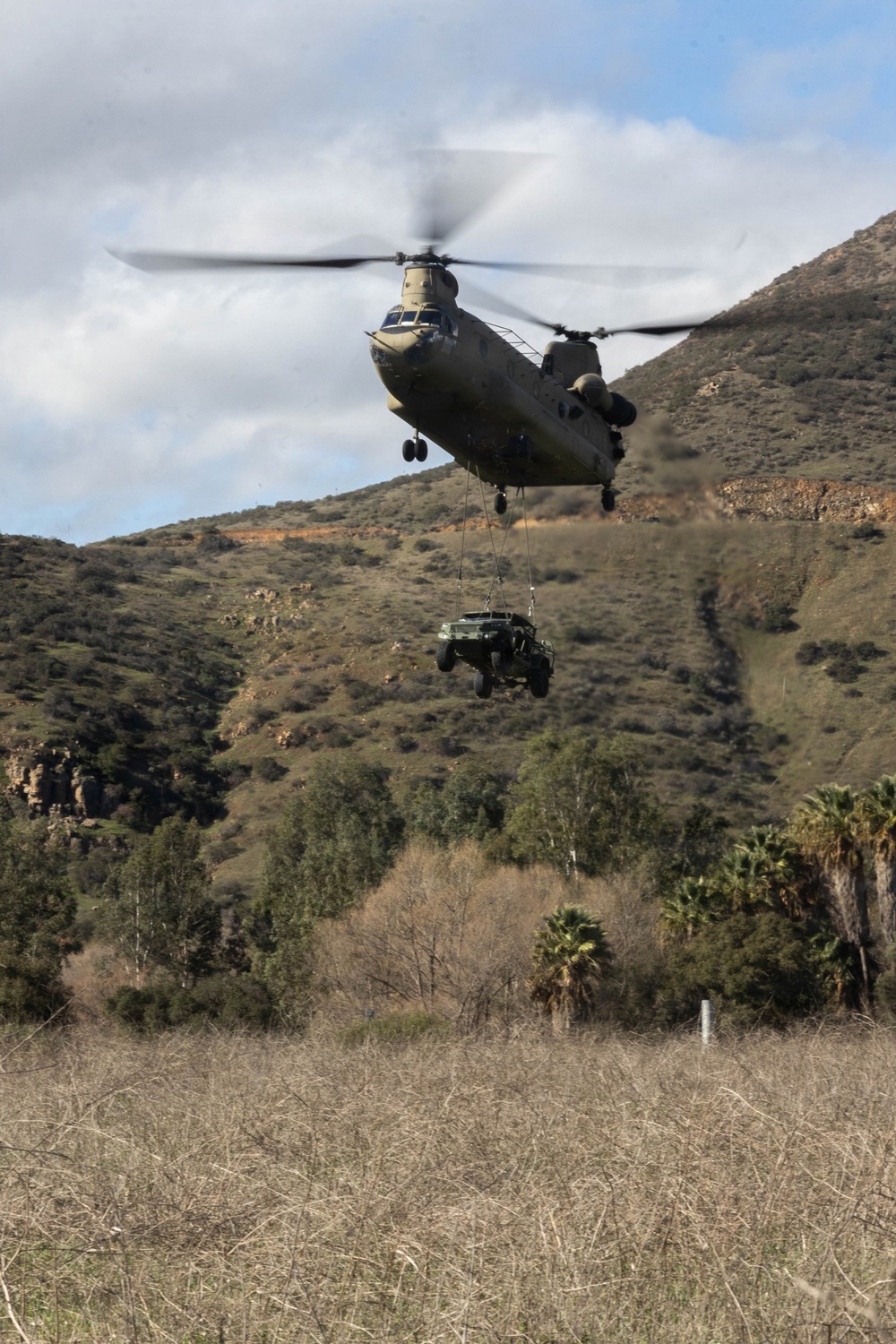 Marines sling load Army Infantry Squad Vehicle