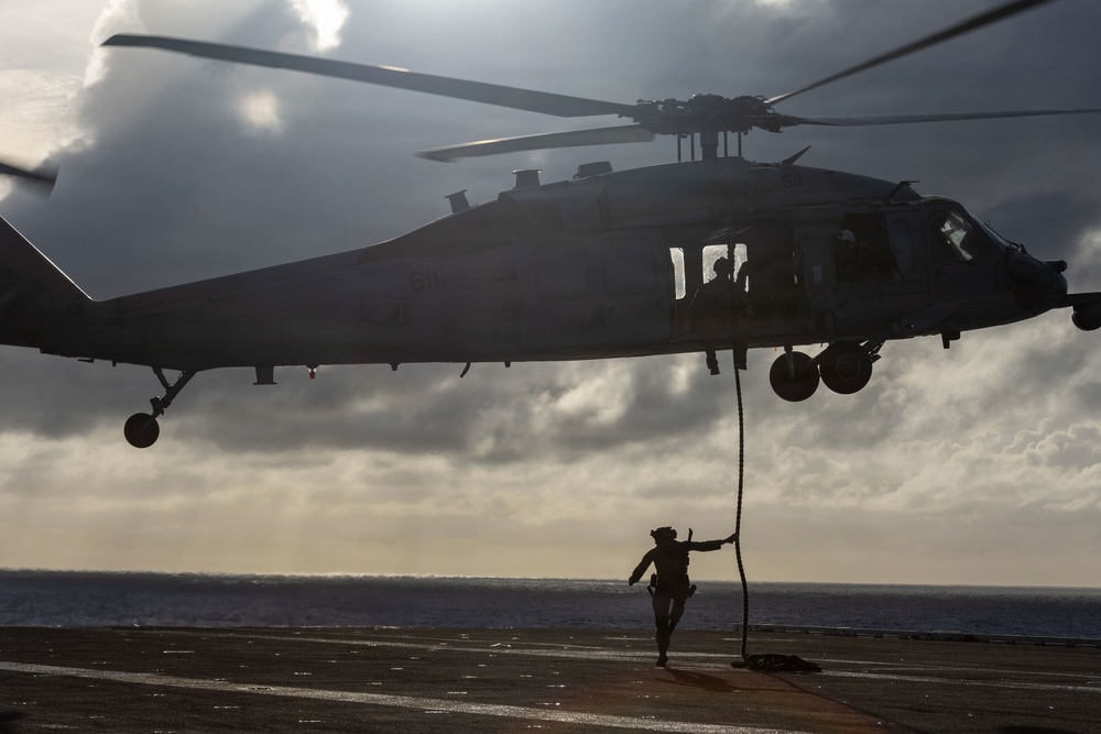 Abraham Lincoln conducts EOD exercise