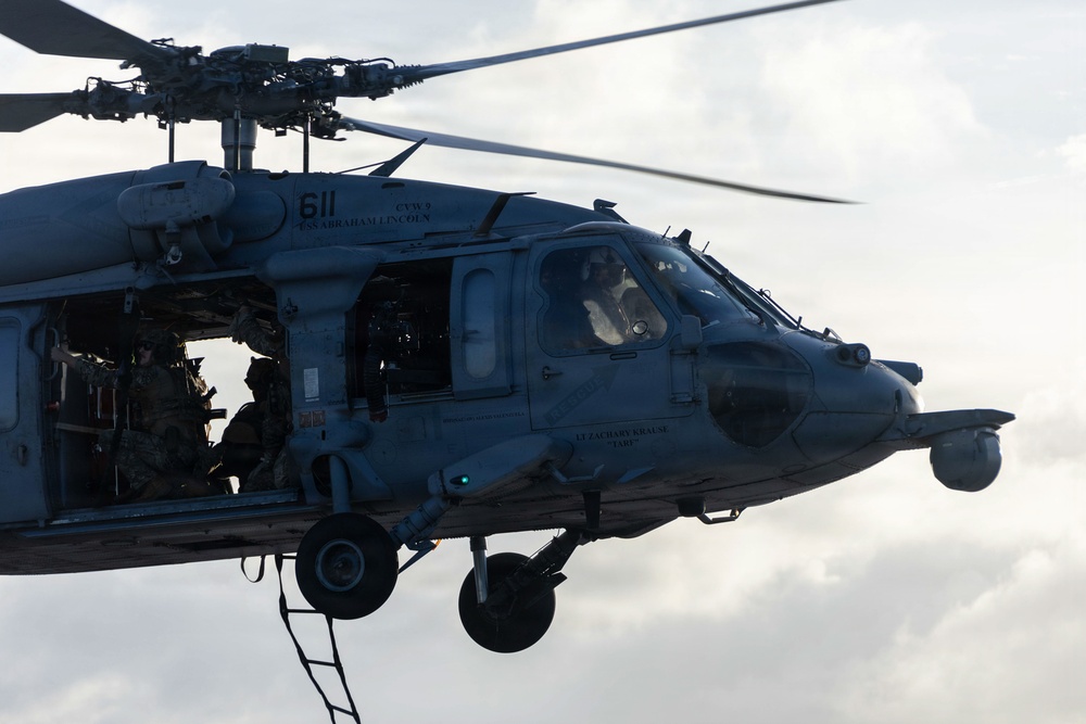 Abraham Lincoln conducts EOD exercise