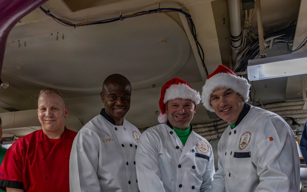 Abraham Lincoln celebrates Christmas