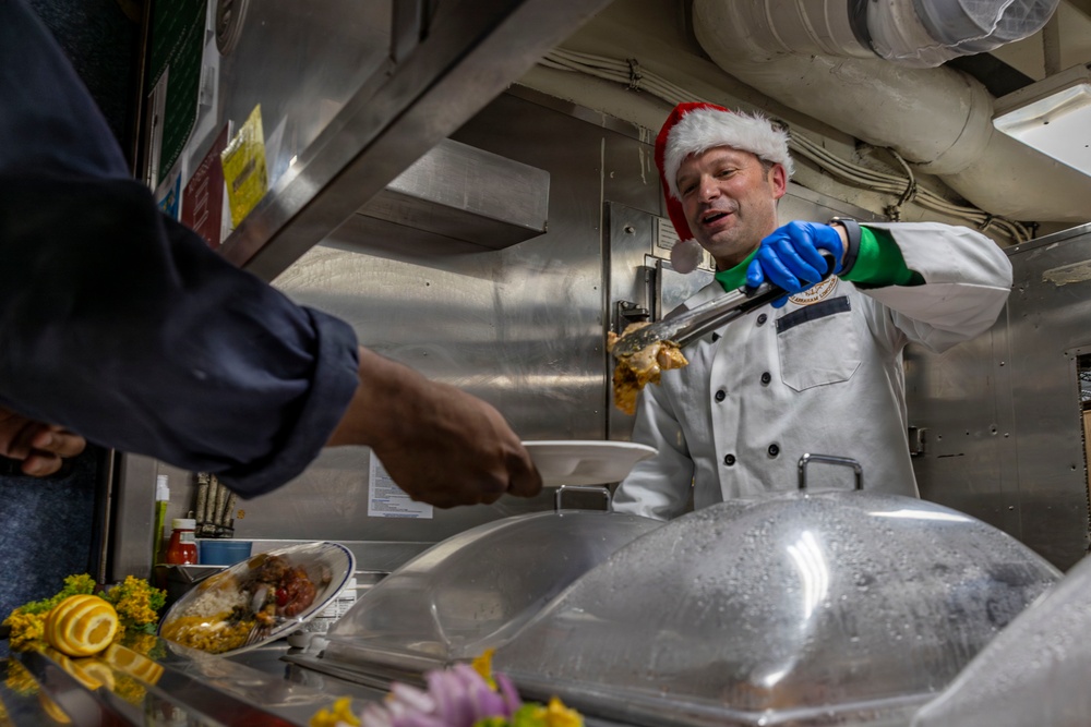 Abraham Lincoln celebrates Christmas
