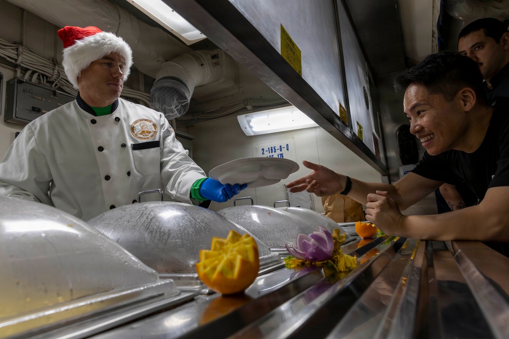 Abraham Lincoln celebrates Christmas