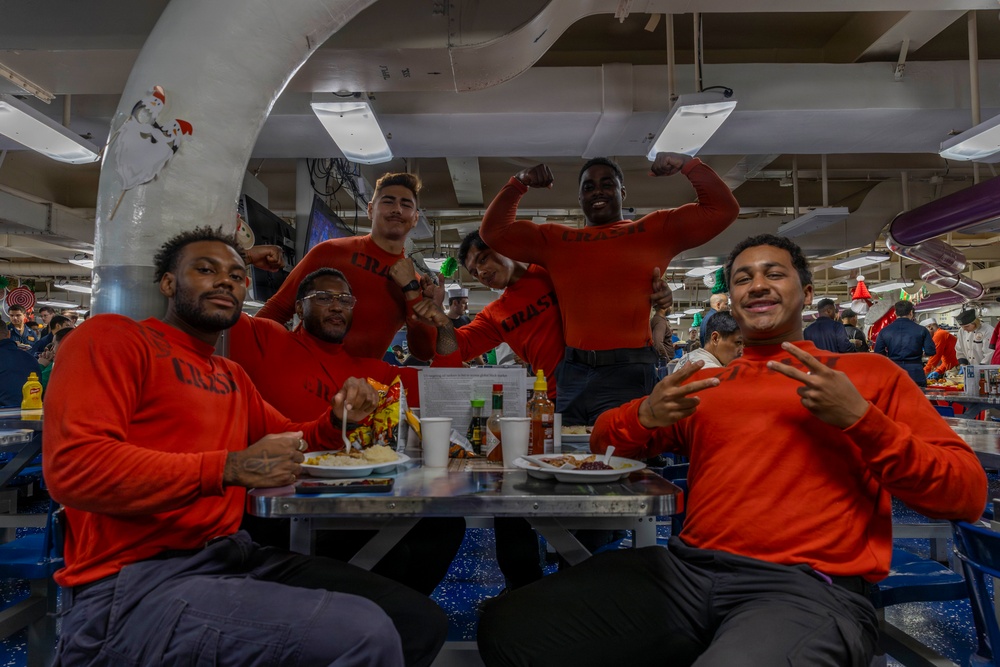 Abraham Lincoln celebrates Christmas