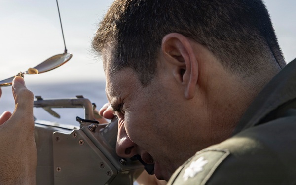 Spruance conducts routine operations