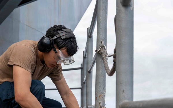 Abraham Lincoln conducts routine operations