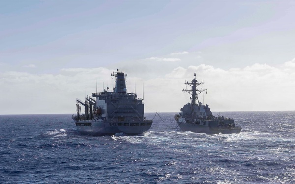 Spruance conducts routine operations