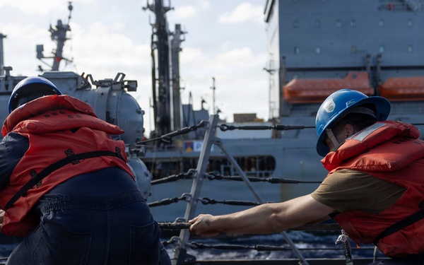 Spruance conducts routine operations