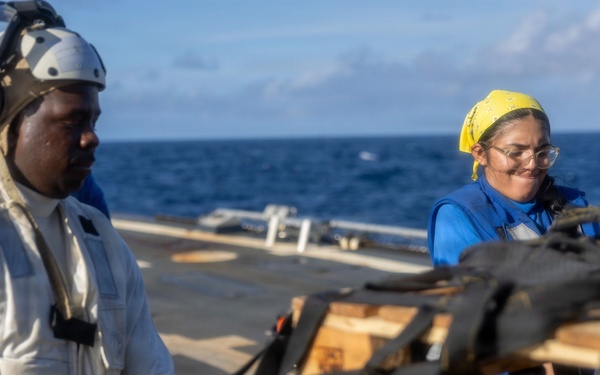 Spruance conducts routine operations