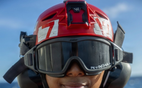 Spruance conducts routine operations